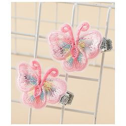 Babyhug Butterfly Clips Free Size Pack of 2 - Blue