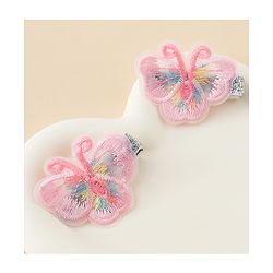 Babyhug Butterfly Clips Free Size Pack of 2 - Blue