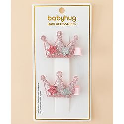 Babyhug Hair Pins And Clips - Light Pink