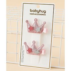 Babyhug Hair Pins And Clips - Light Pink