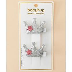 Babyhug Hair Pins And Clips - Light Pink