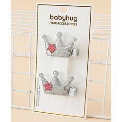 Babyhug Hair Pins And Clips - Light Pink