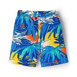 Babyhug Cotton Knit Half Sleeves Tropical Theme Printed Co-ords Shirt & Shorts Set - Navy Blue