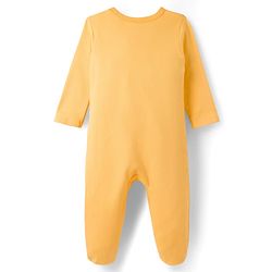 Babyhug Cotton Knit Full Sleeves Front Open Space Theme Printed & Striped Footed Sleep Suits Pack of 3 - Multi Colour