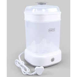 Babyhug SteamPro Electric Sterilizer | Fits 5 Bottles | Fast & Hygienic Sterilization for Baby Essentials