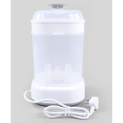 Babyhug SteamPro Electric Sterilizer | Fits 5 Bottles | Fast & Hygienic Sterilization for Baby Essentials