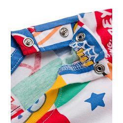 Babyhug Marvel Single Jersey Knit Half Sleeves Co-ords T-Shirt & Shorts Set with Spiderman Graphic - Multicolor
