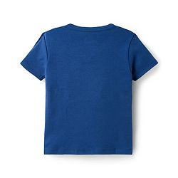 Babyhug 100% Cotton Knit Half Sleeves Jhablas With Dino Print Pack of 3 - Peach Light & Navy Blue