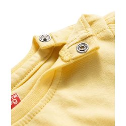 Babyhug Cotton Knit Full Sleeves Night Suit With Unicorn Print - Yellow