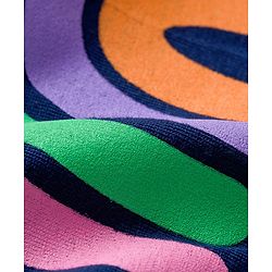 Babyhug Cotton Knit Full Sleeves Night Suit With Rainbow & Heart Print - Navy Blue