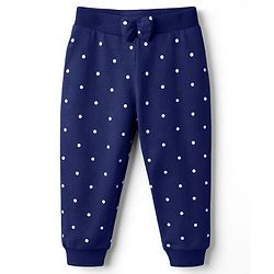 Babyhug Cotton Single Jersey Knit Full Length Lounge Pant With Text Print Pack Of 3 - Red Navy Blue & Pink