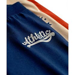 Babyhug Cotton Knit Full Length Lounge Pants with Sports Theme Print Pack of 3 - Multicolor