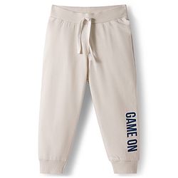 Babyhug Cotton Knit Full Length Lounge Pants with Text Print Pack of 3 - Multicolor