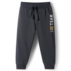 Babyhug Cotton Knit Full Length Lounge Pants with Text Print Pack of 3 - Multicolor