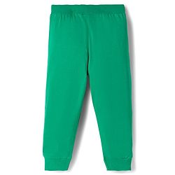 Babyhug Cotton Knit Full Length Lounge Pants with Car Print Pack of 3 - Red Blue & Green