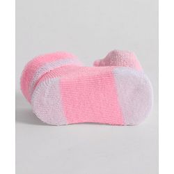 Cute Walk by Babyhug Socks With Animal Applique - Pink