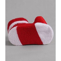 Cute Walk by Babyhug Socks With Animal Applique - Red