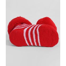 Cute Walk by Babyhug Socks With Strawberry Applique - Red