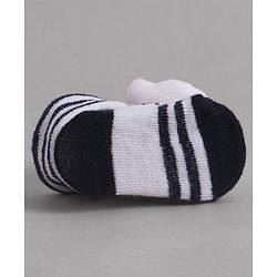 Cute Walk by Babyhug Socks With Animal Applique - Navy Blue