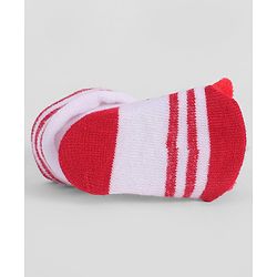 Cute Walk by Babyhug Socks With Vehicle Applique - Red