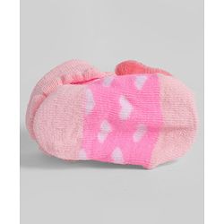 Cute Walk by Babyhug Socks With Animal Applique - Pink