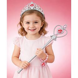 Babyhug Disney Free Size Hair Accessories Combo Sets - Pink