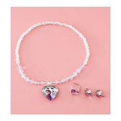 Babyhug Disney Free Size Jewellery Set With Frozen Print - Multicolor