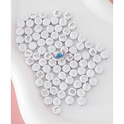 Babyhug Disney Free Size DIY Jewellery Kit - White & Silver
