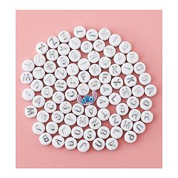 Babyhug Disney Free Size DIY Jewellery Kit - White & Silver