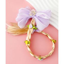Babyhug Disney Free Size Hair Accessories Combo Sets - Purple & Golden