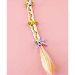 Babyhug Disney Free Size Hair Accessories Combo Sets - Purple & Golden
