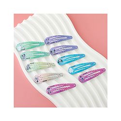 Babyhug Disney Free Size Snap Clips Pack Of 10 - Multicolor