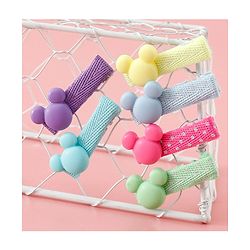 Babyhug Disney Free Size Hair Clips Pack of 6 - Multicolor