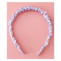 Babyhug Disney Free Size Hair Band with Bow & Minnie Mouse Applique Pack of 2- Pink & Purple