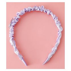 Babyhug Disney Free Size Hair Band with Bow & Minnie Mouse Applique Pack of 2- Pink & Purple