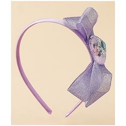 Babyhug Disney Hair Bands With Applique Pack of 2 - Pink & Blue