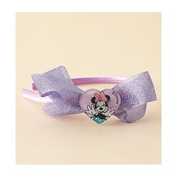 Babyhug Disney Hair Bands With Applique Pack of 2 - Pink & Blue