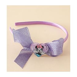 Babyhug Disney Hair Bands With Applique Pack of 2 - Pink & Blue