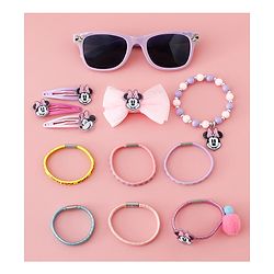 Babyhug Disney Free Size Hair Accessories Combo Set - Multicolor
