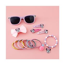 Babyhug Disney Free Size Hair Accessories Combo Set - Multicolor