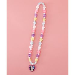 Babyhug Disney Free Size Jewellery Set With Minnie Mouse Print - Multicolor