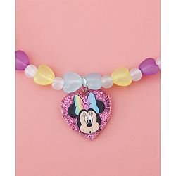 Babyhug Disney Free Size Jewellery Set With Minnie Mouse Print - Multicolor