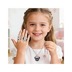 Babyhug Disney Free Size Jewellery Set With Minnie Mouse Print - Multicolor