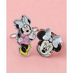 Babyhug Disney Free Size Jewellery Set With Minnie Mouse Print - Multicolor