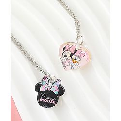 Babyhug Disney Free Size Jewellery Set With Minnie Mouse Print - Multicolor