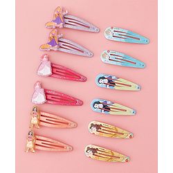 Babyhug Free Size Snap Clips Pack of 12- Multicolor