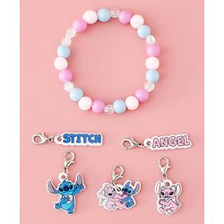 Babyhug Disney Free Size Bracelets With Stitch Design - Multicolor