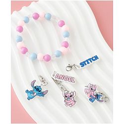 Babyhug Disney Free Size Bracelets With Stitch Design - Multicolor