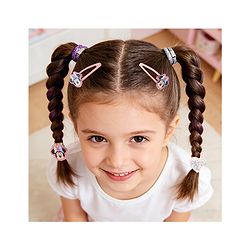 Babyhug Disney Free Size Hair Accessories Combo Sets Pack of 12- Mutlicolor