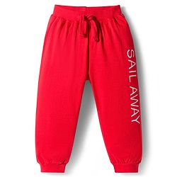 Babyhug Cotton Knit Full Length Lounge Pants with Beach Theme Print Pack of 3 - Multicolor